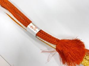 未使用品　正絹　手組帯締め